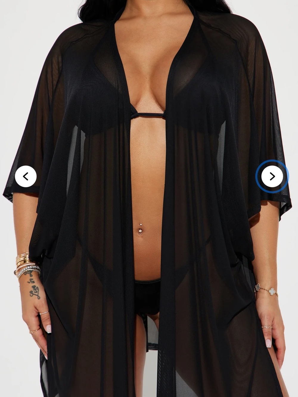 Mesh Kimono - Picture 2 of 3